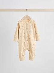 Multi Food Character Two Way Zip Baby Sleepsuits 3 Pack (0mths-3yrs) - Image 3 of 13
