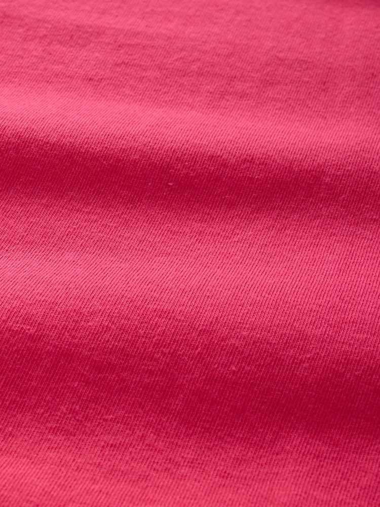 Rosa - Maga corta - Camiseta de cuello redondo de 100 % algodón de Gap Everyday - Imagen 5 de 5