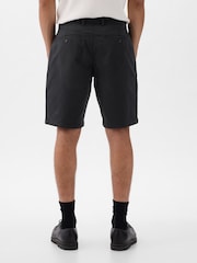 Черный - Gap Cotton Blend Vintage Shorts - Изображение 4 из 5