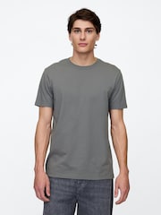 Gap Dark Grey Everyday Soft Crew Neck T-Shirt - Image 1 of 5