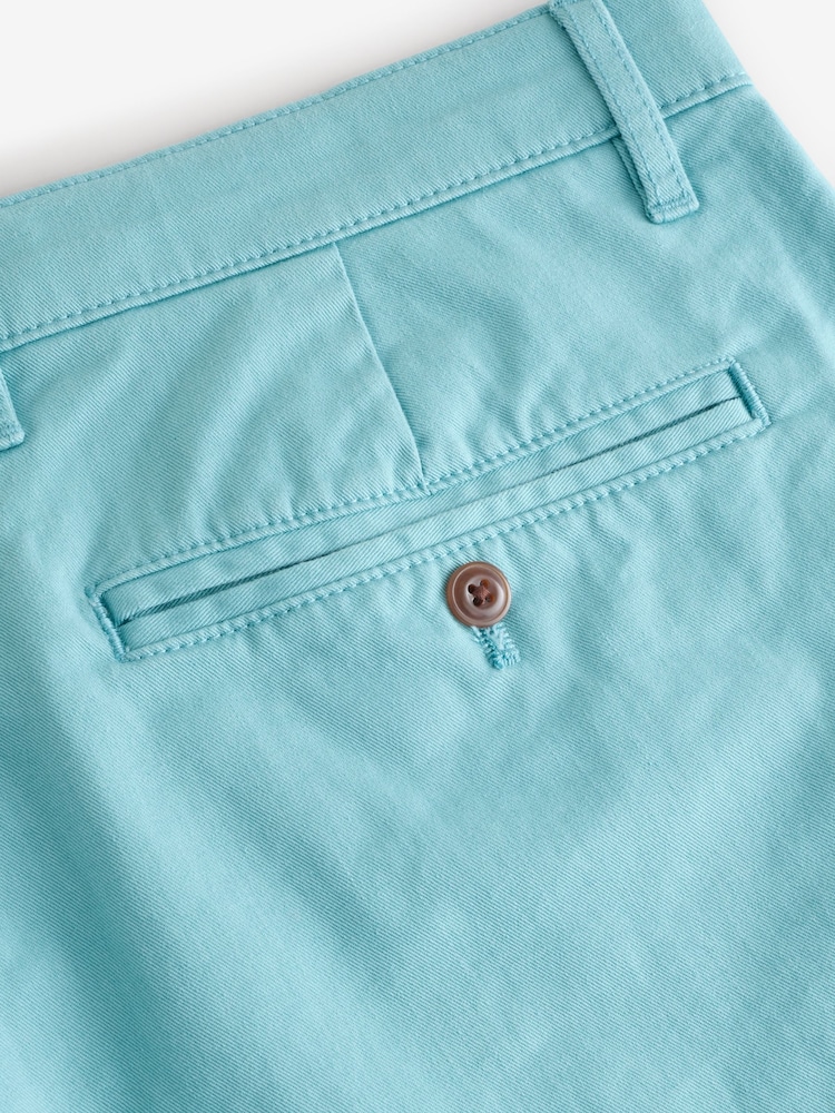 Gap Blue 10"" Cotton Blend Vintage Chino Shorts - Image 8 of 9