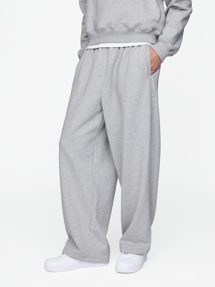 Gap Grey Baggy Straight Leg Joggers - Image 2 of 5 Gap Grey Baggy Straight Leg Joggers - Image 2 of 5