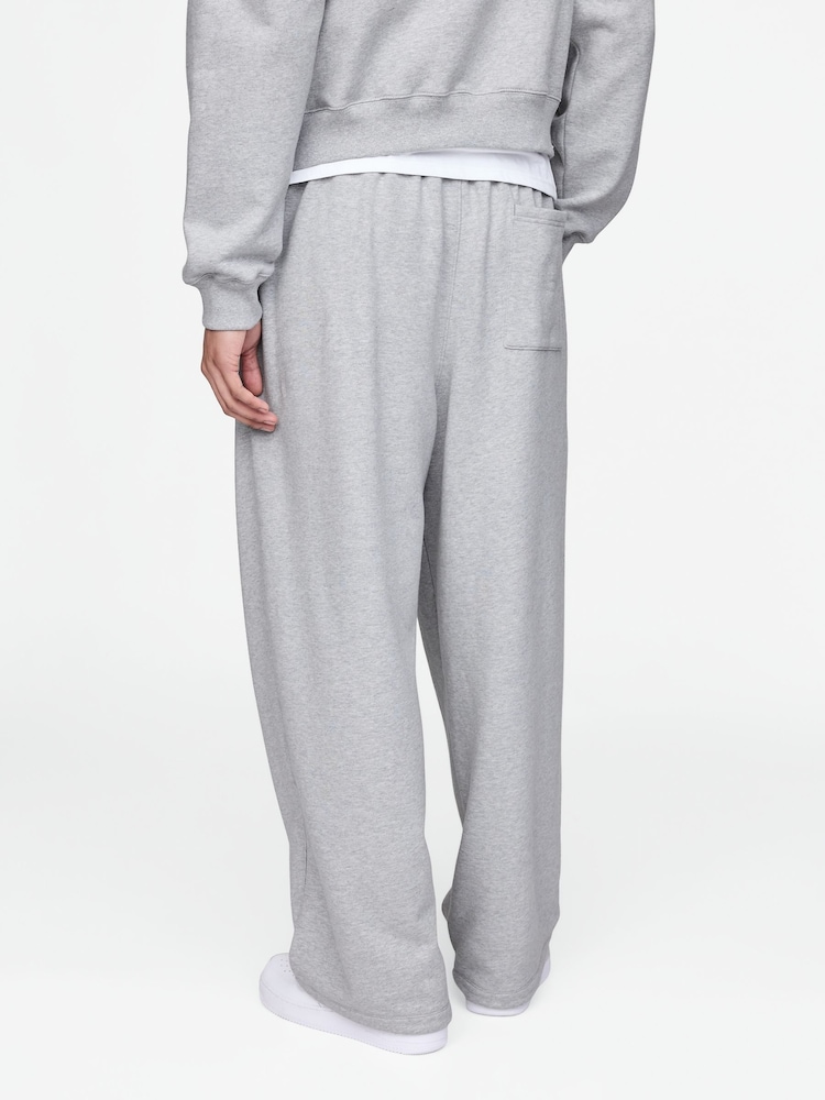 Gap Grey Baggy Straight Leg Joggers - Image 3 of 5