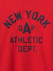 Gap Red Vintage Soft New York Athletic Logo Sweatshirt - Image 5 of 5