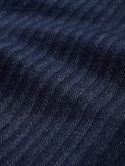 Gap Grey UltraSoft Denim Herringbone Trousers - Image 5 of 5