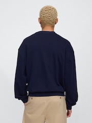 Gap Blue Vintage Soft New York Athletic Logo Sweatshirt - Image 2 of 5