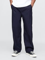 Azul marino - Gap Soft Cotton Parachute Baggy Trousers - Imagen 1 de 5