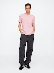 Gap Pink Organic Cotton Pocket T-Shirt - Image 3 of 5