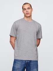 Gap Grey UltraSoft Original T-Shirt - Image 1 of 5