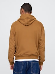 Bruin - Gap vintage zachte oversized hoodie met logo - Image 2 of 5