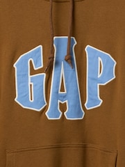 Bruin - Gap vintage zachte oversized hoodie met logo - Image 5 of 5