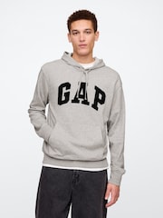 Gris - Sudadera con capucha y logo de Gap - Imagen 1 de 5