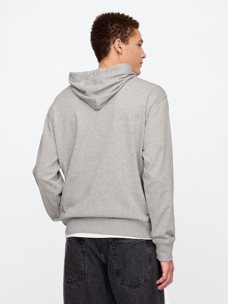 Gris - Sudadera con capucha y logo de Gap - Imagen 2 de 5