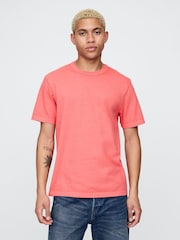 Gap Red Original Short Sleeve Crew Neck T-Shirt - Image 1 of 5