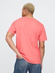 Gap Red Original Short Sleeve Crew Neck T-Shirt - Image 2 of 5