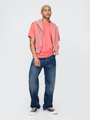 Gap Red Original Short Sleeve Crew Neck T-Shirt - Image 3 of 5