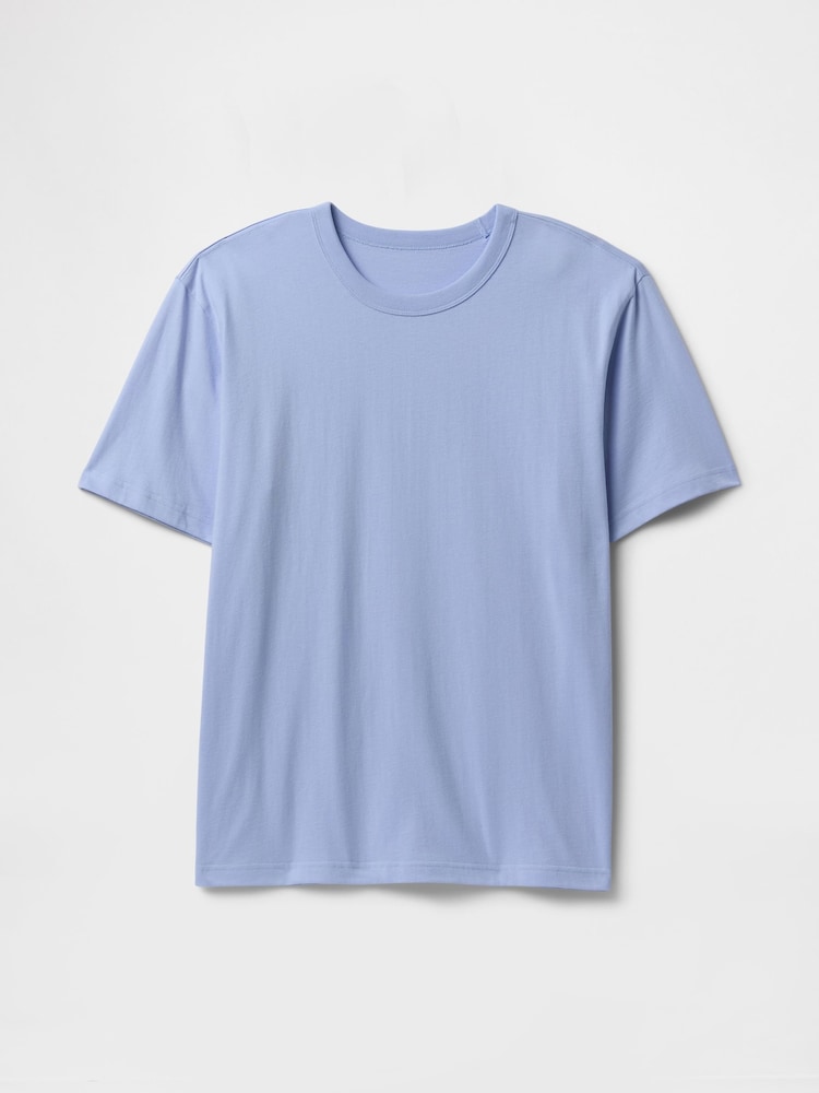 Gap Blue Original Short Sleeve Crew Neck T-Shirt - Image 1 of 1