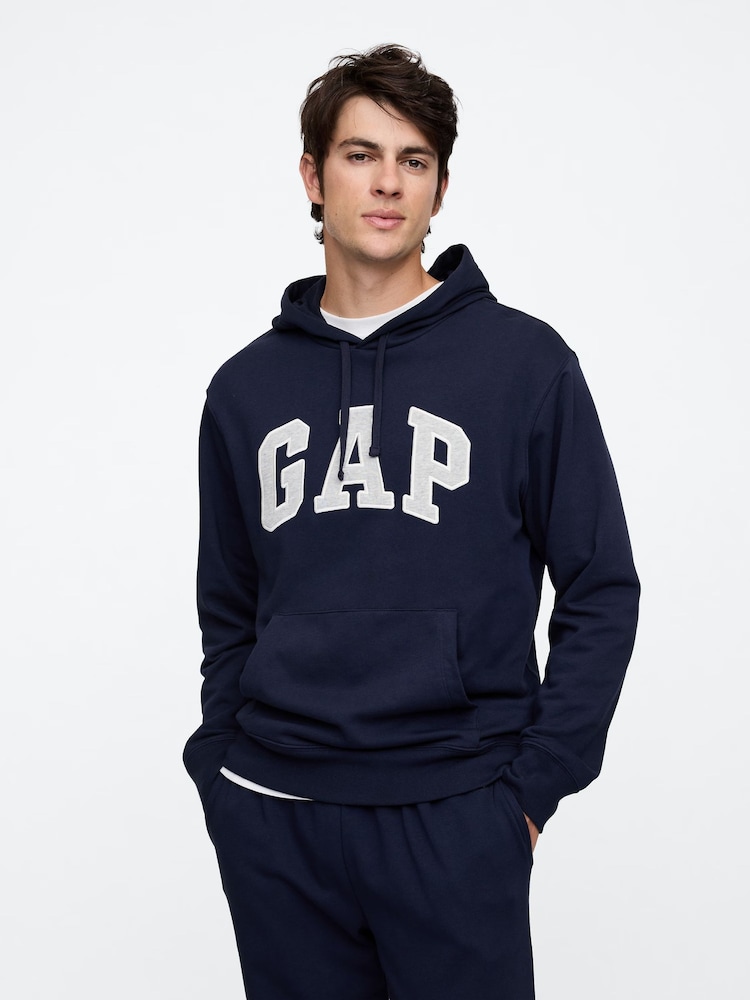Gap Navy Blue Logo Hoodie - Image 1 of 5