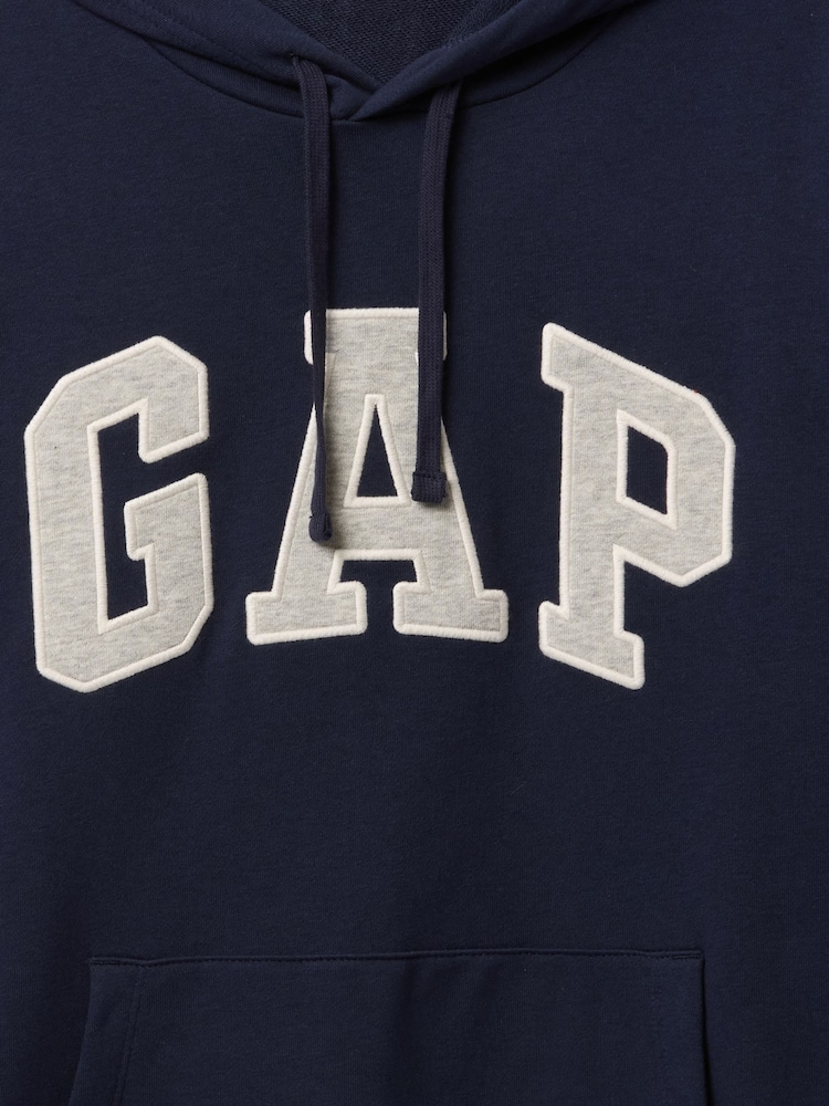 Gap Navy Blue Logo Hoodie - Image 5 of 5
