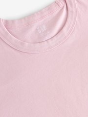 Pink - Gap – Original – kurzärmeliges T-Shirt mit Rundhalsausschnitt - Bild 2 von 3