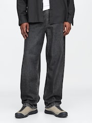Gap Black UltraSoft Baggy Jeans - Image 1 of 5