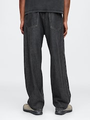 Gap Black UltraSoft Baggy Jeans - Image 2 of 5