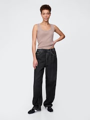 Gap Black UltraSoft Baggy Jeans - Image 4 of 5