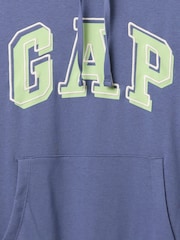 Gap Blue Pullover Arch Logo Hoodie - Image 5 of 5