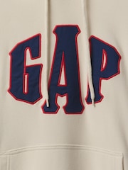 Bej - Gap Vintage Soft Oversized Logo Hanorac cu glugă - Image 5 of 5