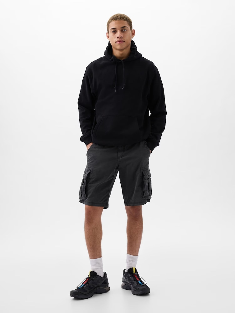 Черный - Шорты карго Gap - 11 дюймов - Image 1 of 5 Черный - Шорты карго Gap - 11 дюймов - Image 1 of 5