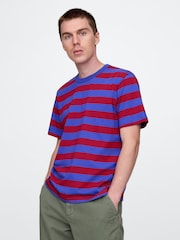 Красный - Gap UltraSoft Original Cotton Short Sleeve T-Shirt - Image 1 of 5