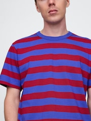 Красный - Gap UltraSoft Original Cotton Short Sleeve T-Shirt - Image 4 of 5