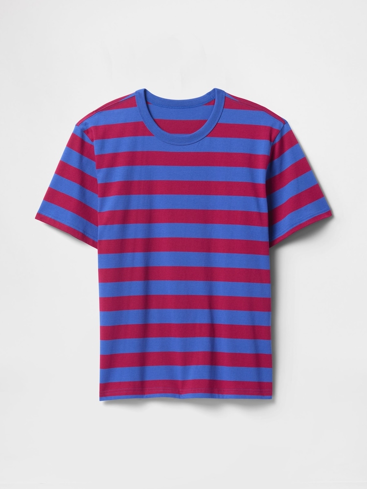 Красный - Gap UltraSoft Original Cotton Short Sleeve T-Shirt - Image 5 of 5