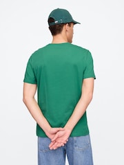Gap Green Everyday Soft Crew Neck T-Shirt - Image 2 of 5
