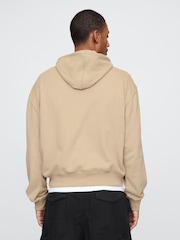 Beige - Gap – Vintage – weicher Hoodie mit Original-Logo - Bild 2 von 5