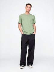 Gap Green Original Short Sleeve Crew Neck T-Shirt - Image 3 of 5