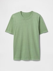 Gap Green Original Short Sleeve Crew Neck T-Shirt - Image 5 of 5