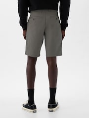 Темно-серый - Gap Cotton Blend Vintage Shorts - Изображение 2 из 5