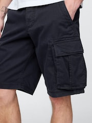 Gap Navy/Blue 11" Cargo Shorts - Image 3 of 7