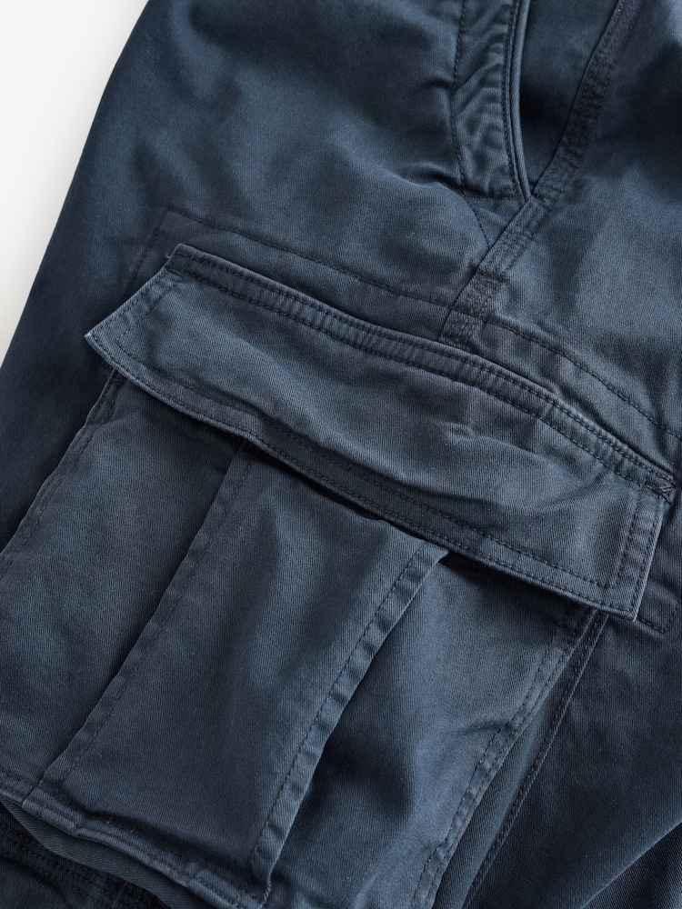Azul marino/azul - Gap Cotton Blend 11 Inch Cargo Shorts - Imagen 7 de 7 Azul marino/azul - Gap Cotton Blend 11 Inch Cargo Shorts - Imagen 7 de 7