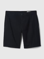 Gap Navy Blue Cotton Blend Vintage Shorts - Image 5 of 5
