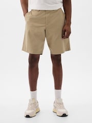 Gap Beige Cotton Blend Vintage Shorts - Image 1 of 5