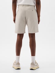 Серый - Gap Cotton Blend Vintage Shorts - Изображение 2 из 5