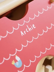 Personalised Wooden Farmhouse FSC® Shape Sorter by My 1st Years - Image 2 of 5