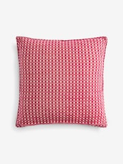 Rockett St George Natural Take A Seat Embroidered Slogan Cushion - Image 4 of 6