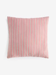 Nina Campbell Pink Fergana Embroidered Feather Filled Cushion - Image 5 of 5