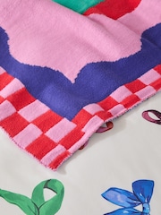 Eleanor Bowmer Multi Love Slogan Knitted Throw - Image 3 of 4