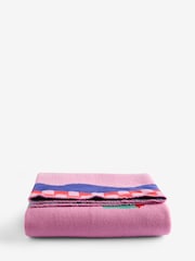 Eleanor Bowmer Multi Love Slogan Knitted Throw - Image 4 of 4