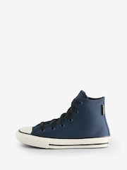 Converse Blue Chuck Taylor Kid Durable Tectuff High Trainers - Image 2 of 9