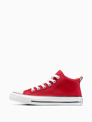 Converse Red Malden Street Trainers - Image 2 of 7